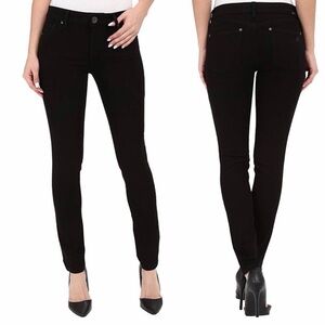 DL1961 Emma Legging Skinny Jeans Riker Black Stretch Denim Size 24